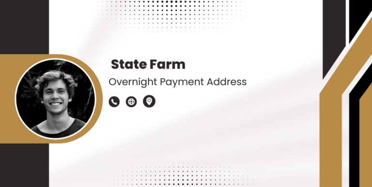 State Farm overnight payment address